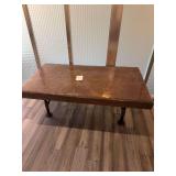 (1) Concrete Top Table - 51" x 28" x 21"
