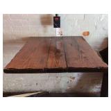 (1) Wall Mounted Wood Top - 30" x 25"