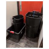 Trash Cans and Tote