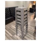 (6) Bar Stools - Stackable