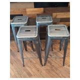 (4) Bar Stools 30" Tall