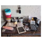 Bar Items and Info Boards Lot