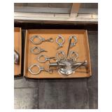 Tri-Clamps or Tri-Clover clamps, often used in brewing, food processing
