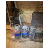 (3)  1/4 Kegs - Empty