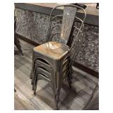 (4) Restaurants Chairs - Stackable