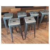 (6) Bar Stools 30" Tall