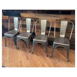 (4) Restaurant Chairs - Stackable
