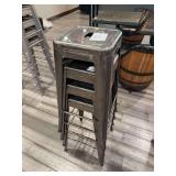 (4) Bar Stools - Stackable