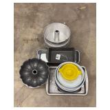 Assorted Metal Bakeware and Kitchen Utensil Lot