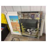 Assorted Printed and Mirrors