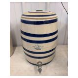 Stoneware Water Cooler with Crown 4 Mark and Spigot