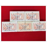 Five Boxes of Lake City Ordnance Plant Caliber .30 Match Ammunition