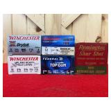 Assorted 12 Gauge Shotgun Shells and Boxes