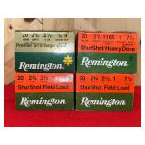 Remington 20 Gauge Shotshell Assortment