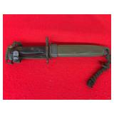 US M8A1 Bayonet with Scabbard