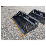 2026 GIYI 66" Skid Steer Rock Bucket