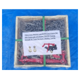 Heavy-Duty Ratchet Load Binders and Chain Set