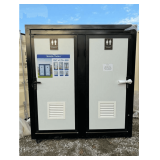 New Mobile Double Toilet