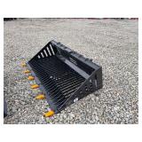 2026 GIYI 66" Skid Steer Rock Bucket