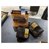 DeWalt 12V/20V Max Lithium Ion Battery Chargers, Lot of 3