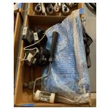 Assorted Electrical Components, Safety Gloves, and Hand Tool Lot