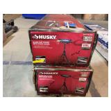 (2) Husky Glide-Top Stand with Edge Guide, 220 lbs Capacity