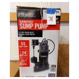 Everbilt 1/3 HP Submersible Sump Pump