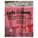 (2) Packs of Owens Corning Raft-R-Mate Attic Rafter Vents, 10-Piece Pack