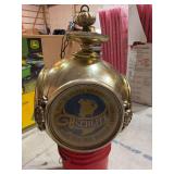 Jos. Schlitz Brewing Company Hanging Rotating Advertising Clock