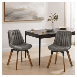 Gray Chair, Item No. CC095-2-GR-PU