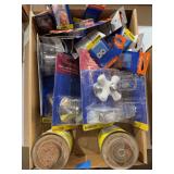 Assorted Plumbing Repair Parts and Hardware Lot