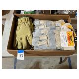 Assorted Work Gloves Including Condor and Wolverine