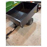 Tow-Behind Lawn and Garden Utility Trailer