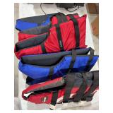 Assorted Onyx and Xcelerator Personal Flotation Devices
