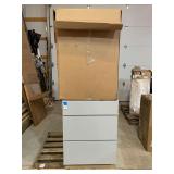 Hampton Bay Courtland Shaker 24-Inch 3-Drawer Base Cabinet