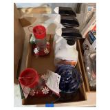 Garden Supply Assortment: Hummingbird Feeders and Animal Repellent