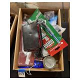 Assorted Plumbing Hardware and Wood Finish Lot