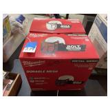 Milwaukee BOLT Full Face Shield Assortment - Metal Mesh and Clear