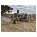 John Deere A with 45 Loader