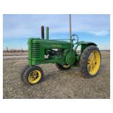 John Deere Early Styled Model A Row Crop