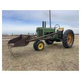 John Deere Late Styled Model A with 45 Loader