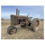 John Deere Early Styled Model A Row Crop
