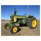 John Deere 720 Row Crop Diesel Electric Start Wide Front