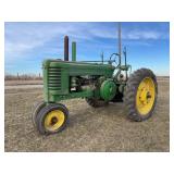 John Deere Early Styled Slant Dash Model A
