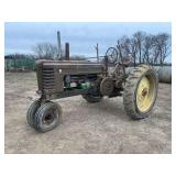 John Deere Early Unstyled Model B Row Crop
