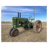 John Deere Early Styled Model A Row Crop