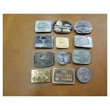 (12) John Deere Belt Buckles