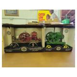 (2) John Deere Waterloo Boy Engine + E Engine NIB Ertl
