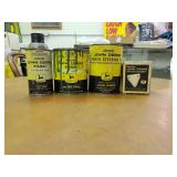 (4) John Deere Paint, Oil, Mower Knives