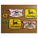 (6) John Deere Patches